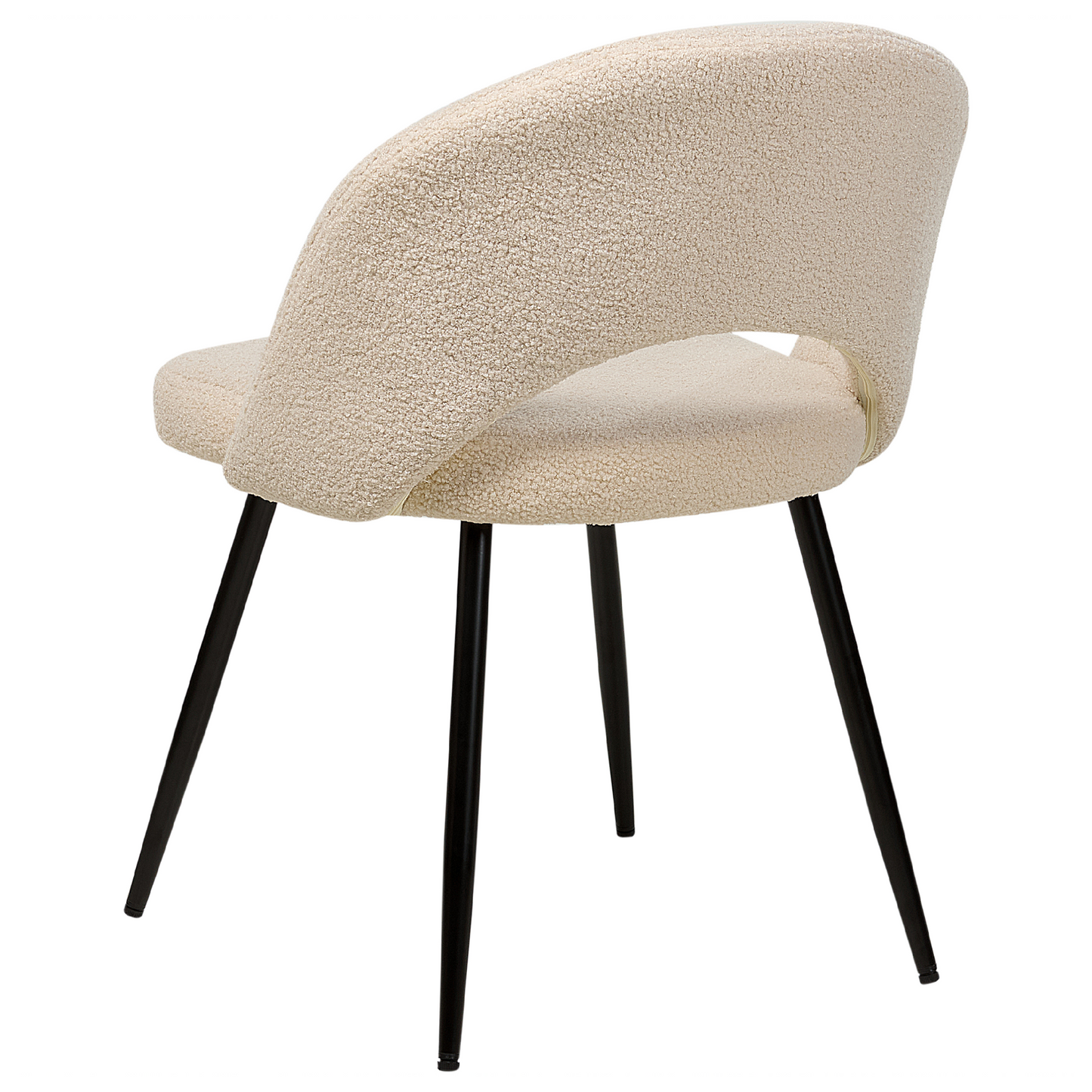 Esszimmerstuhl 2er Set ONAGA Bouclé Beige