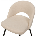 Esszimmerstuhl 2er Set ONAGA Bouclé Beige