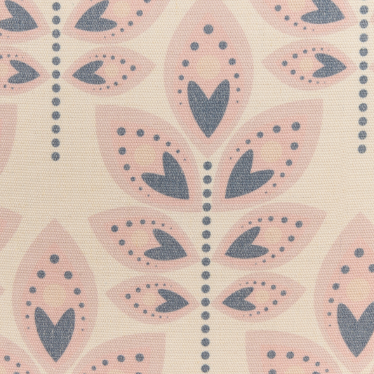 Dekokissen RUDBECKIA 60 x 60 cm Hellbeige Pflanzenmuster