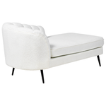 Chaiselongue Bouclé cremeweiss linksseitig ALLIER