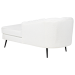 Chaiselongue Bouclé cremeweiss linksseitig ALLIER