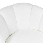 Chaiselongue Bouclé cremeweiss linksseitig ALLIER