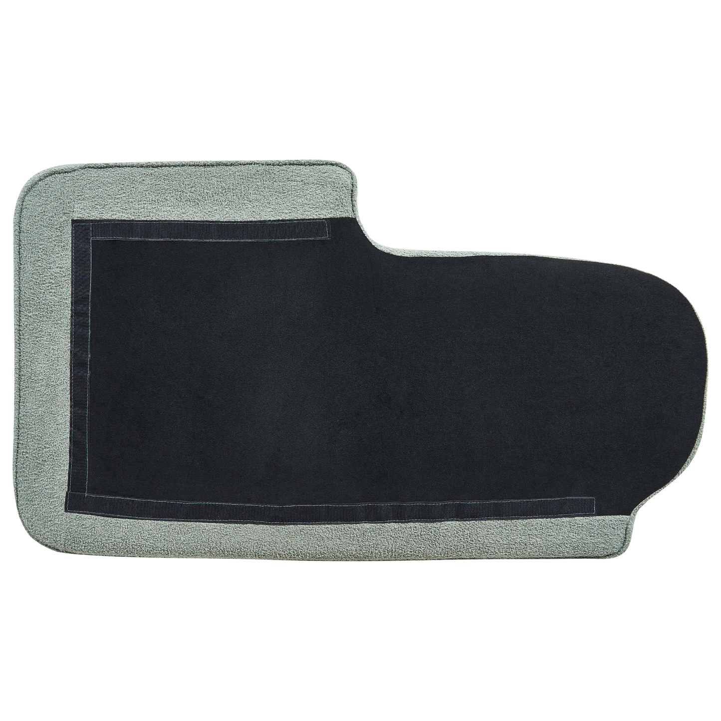 Chaiselongue Bouclé grün linksseitig ALLIER