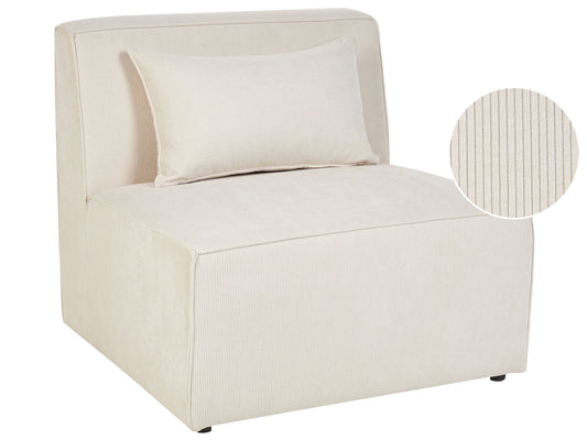 Mittelstück Cord hellbeige LEMVIG
