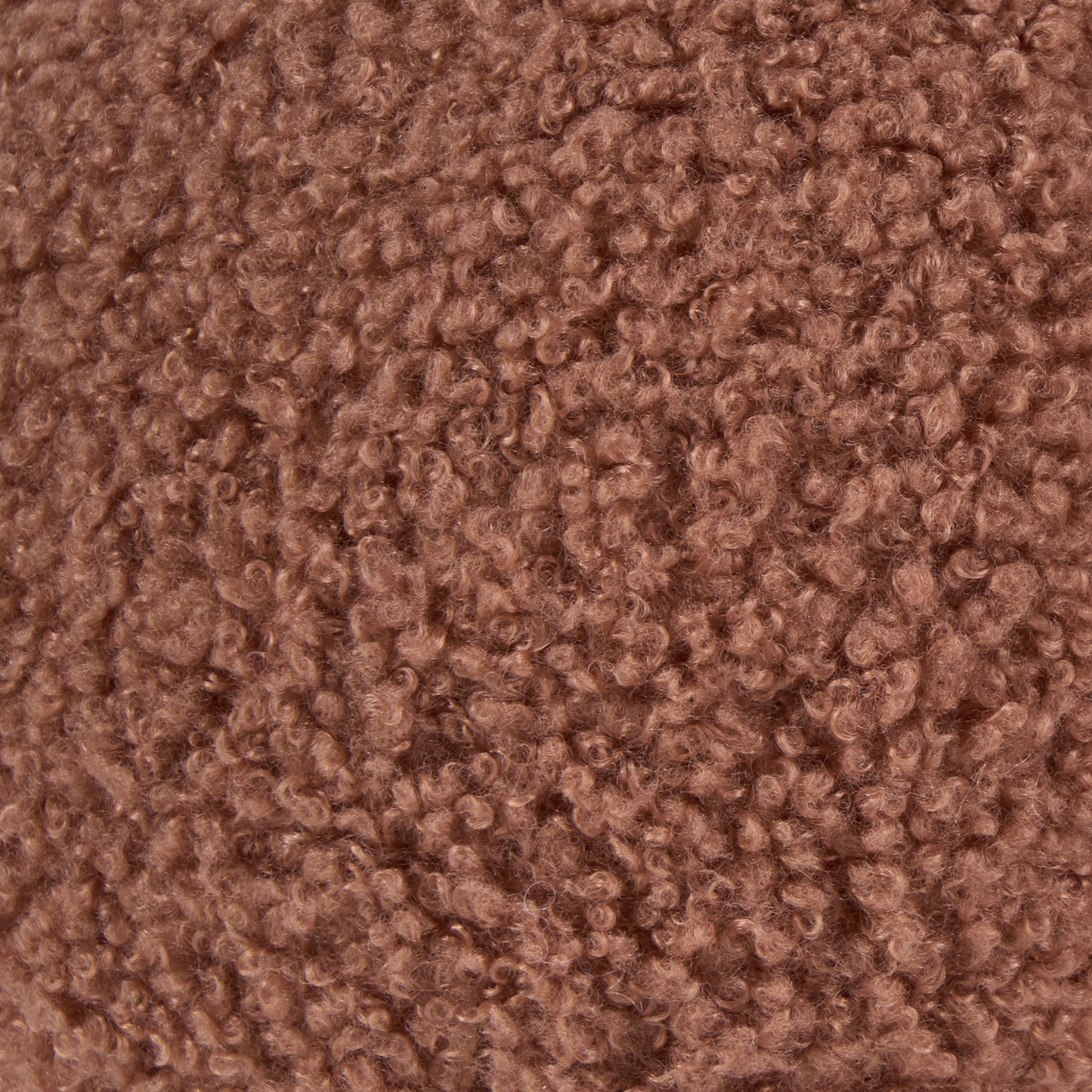 Bouclé Kissen in Kürbisform ⌀ 35 cm Braun MUNCHKIN