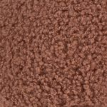 Bouclé Kissen in Kürbisform ⌀ 35 cm Braun MUNCHKIN