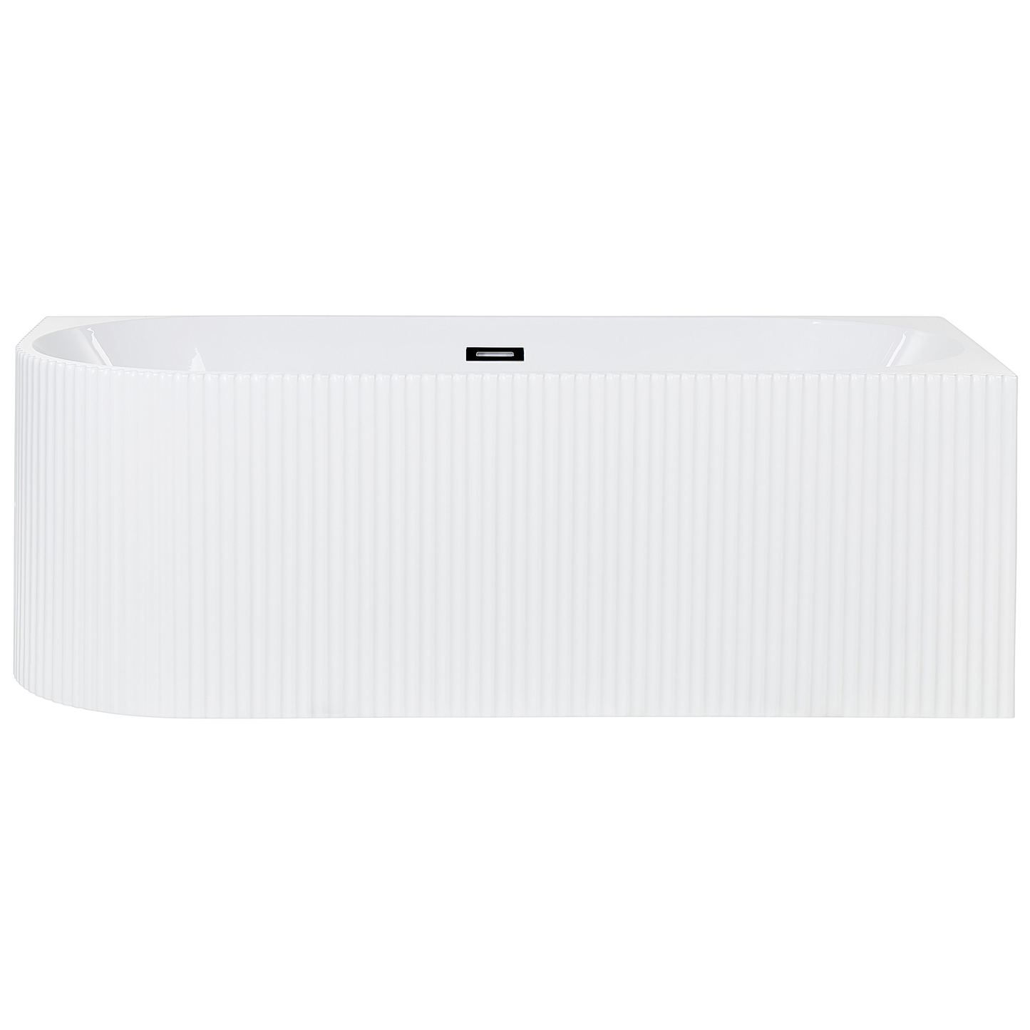 Eckbadewanne links 169 x 80 cm weiss GOCTA