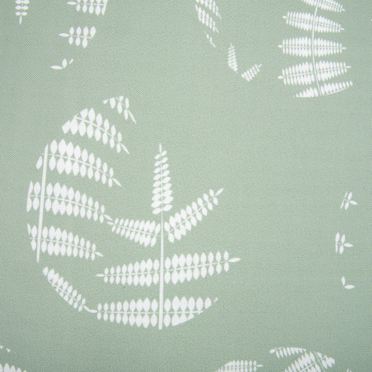 Gartenkissen 2er Set ALASSIO Pflanzenmuster 40 x 40 cm Olivgrün