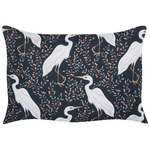 Gartenkissen 2er Set PIANAZZO Tiermuster 40 x 60 cm Schwarz