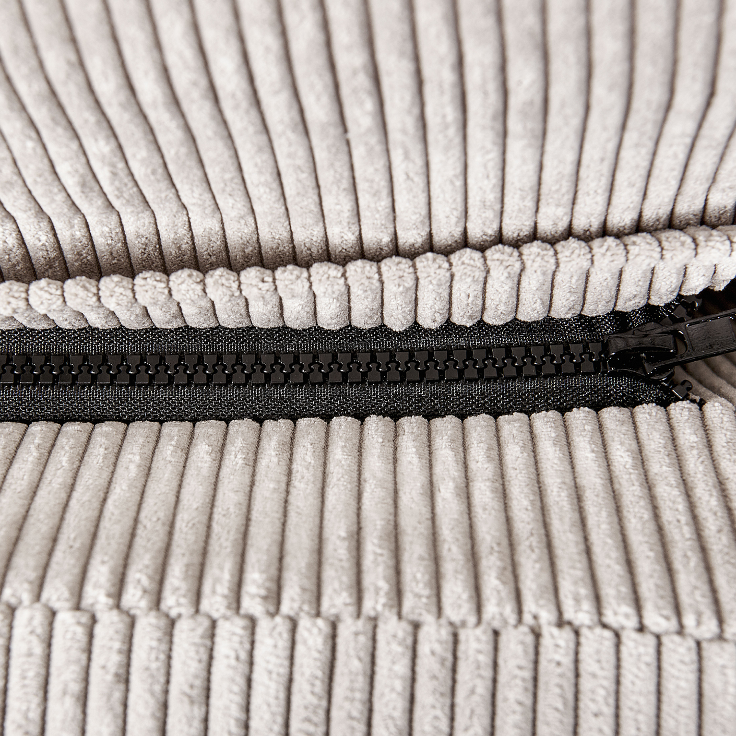 Bett mit Lattenrost Cord MELLE 180 x 200 cm Taupe