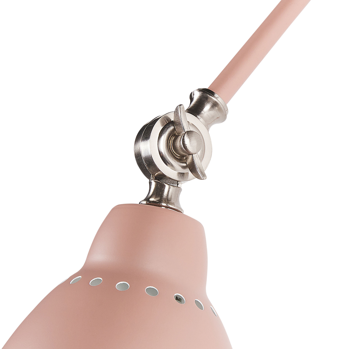 Wandlampe MISSISSIPPI verstellbar Metall Pastellrosa