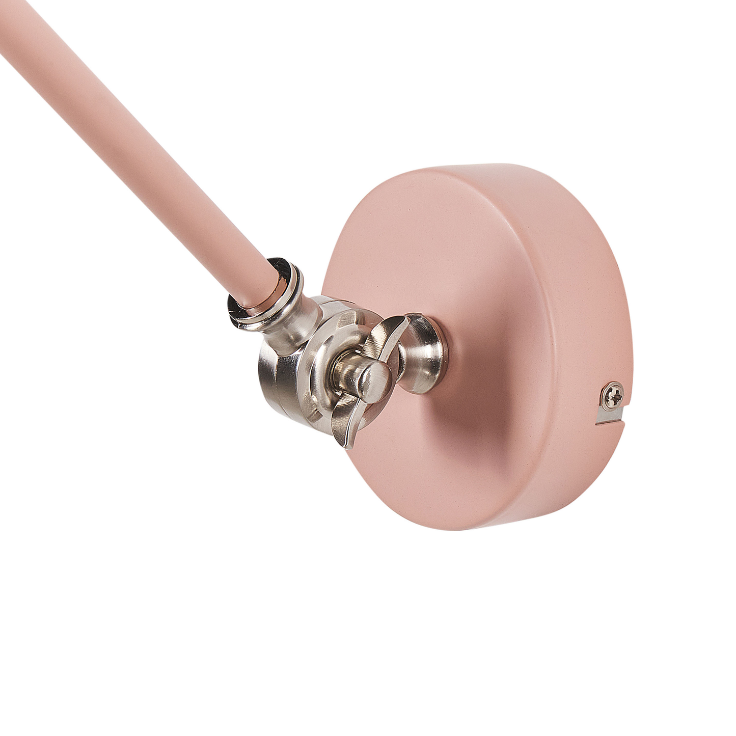Wandlampe MISSISSIPPI verstellbar Metall Pastellrosa