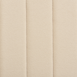 Bett mit Lattenrost Bouclé VILLETTE 140 x 200 cm Beige