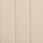 Bett mit Lattenrost Bouclé VILLETTE 180 x 200 cm Beige