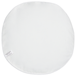 Gartenkissen 2er Set TORRAZZO Pflanzenmuster 40 x 40 cm Weiss