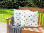 Gartenkissen 2er Set CUNEO Geometrisches Muster 45 x 45 cm Grün
