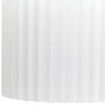 Stehlampe CAUDELO Metall Schwarz / Weiss
