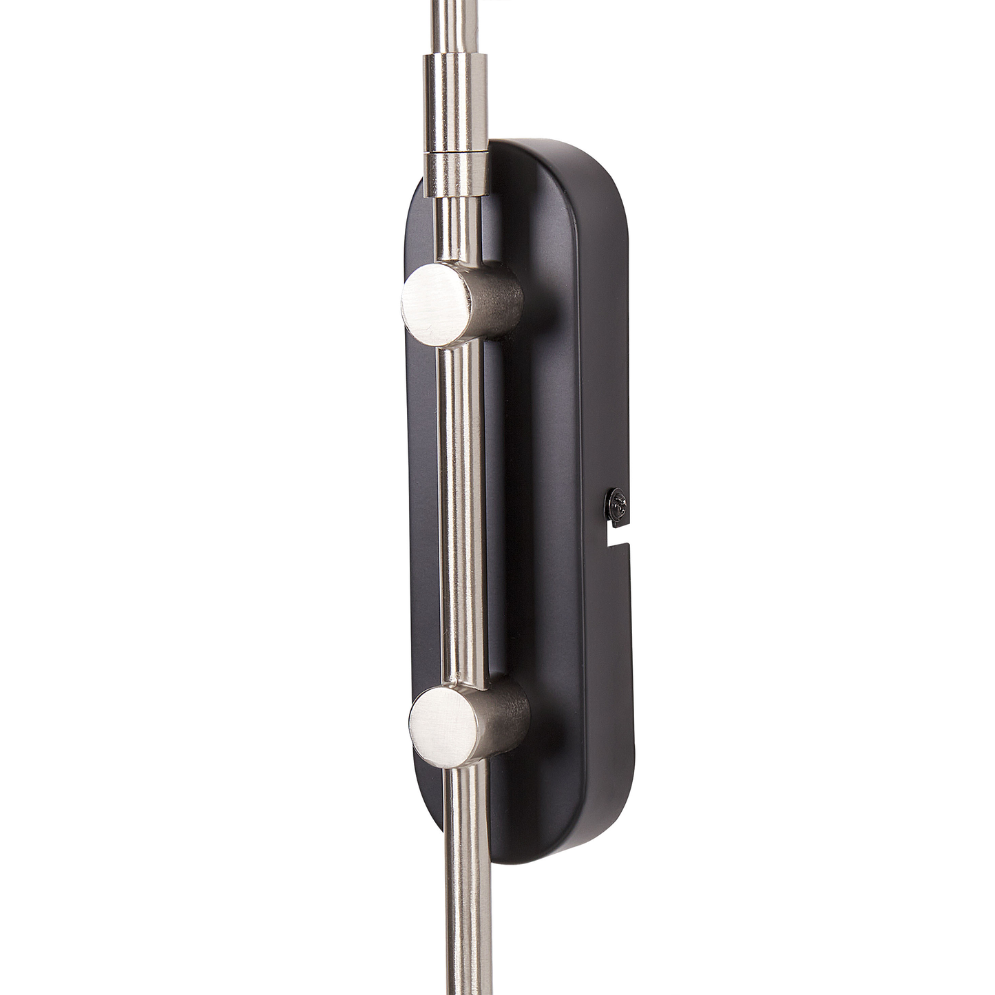 Wandlampe SISSA verstellbar Metall Schwarz