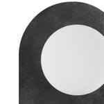 Wandlampe MAPI mit Ablage Metall Graphitgrau