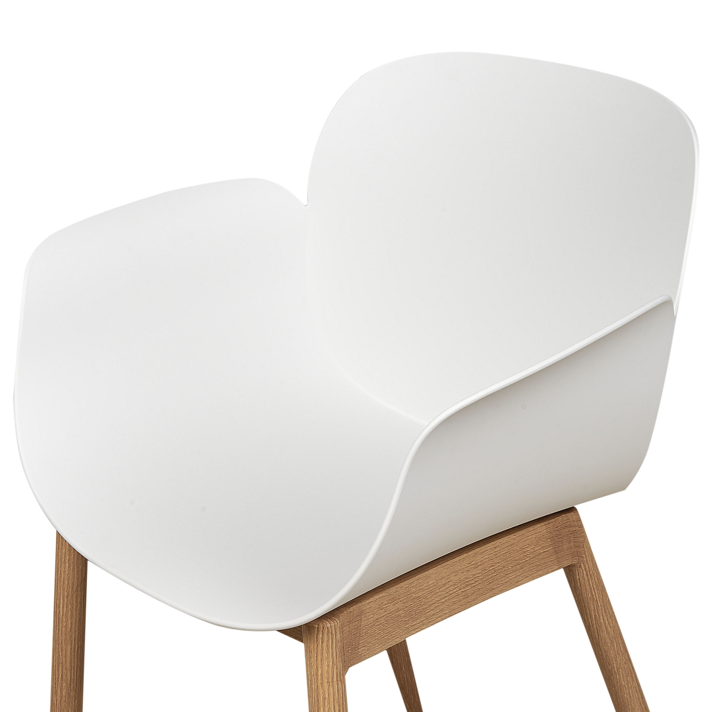 Esszimmerstuhl 2er Set ABILENE Weiss