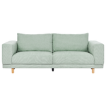 3-Sitzer Sofa Cord mintgrün NIVALA