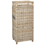 Weinständer BASIRA Rattan 112 cm Naturfarben