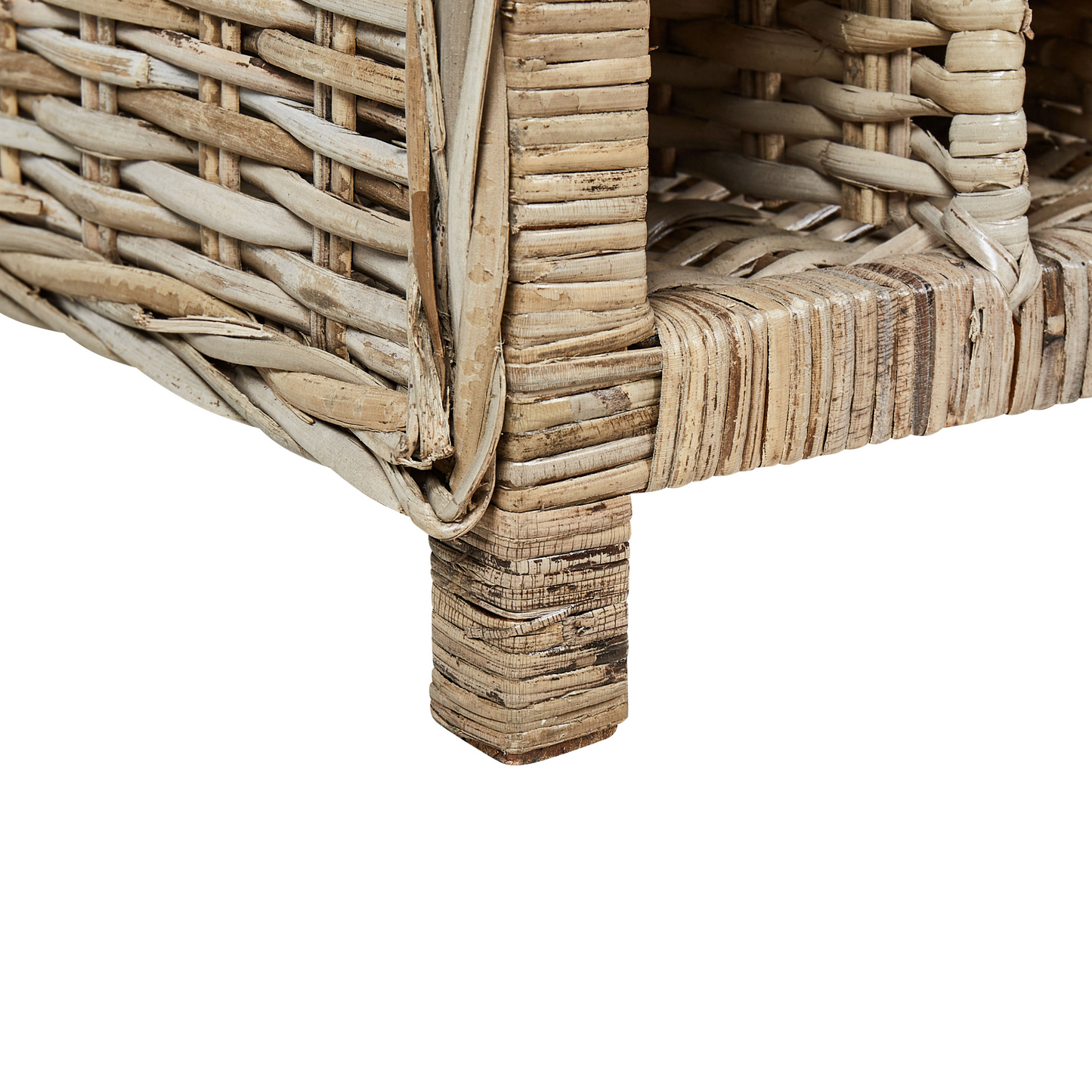 Weinständer BASIRA Rattan 112 cm Naturfarben