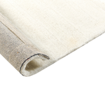 Teppich Wolle beige 300 x 400 cm abstraktes Muster Kurzflor DAGARI