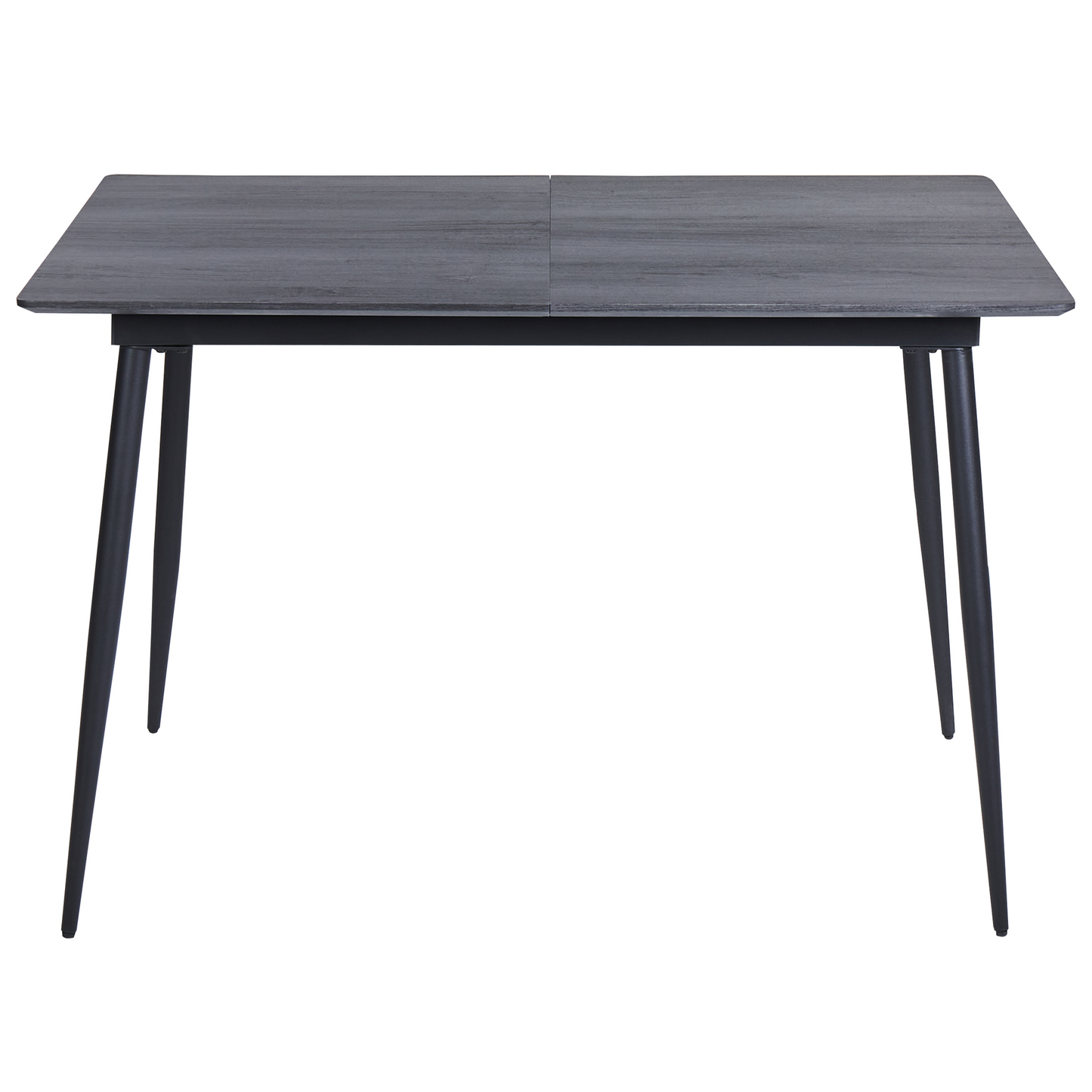 Ausziehbarer Esstisch GELANDA Grau 120/160 cm 80 cm