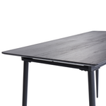 Ausziehbarer Esstisch GELANDA Grau 120/160 cm 80 cm