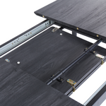 Ausziehbarer Esstisch GELANDA Grau 120/160 cm 80 cm