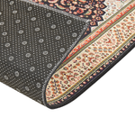Teppich mehrfarbig 80 x 300 cm orientalisches Muster Kurzflor CIVRIL