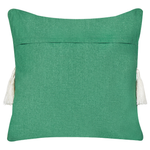 Dekokissen 2er Set ELETTARIA Baumwolle 45 x 45 cm Grün Weihnachtsmotiv