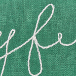 Dekokissen 2er Set ELETTARIA Baumwolle 45 x 45 cm Grün Weihnachtsmotiv