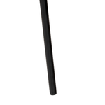 Esszimmerstuhl 2er Set ADAVER Metall Schwarz