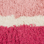 Dekokissen 2er Set BISTORTA Baumwolle 45 x 45 cm Rosa Geometrisches Muster