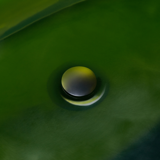 Badewanne freistehend grün oval 169 x 78 cm BLANCARENA