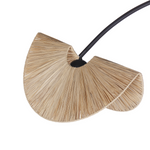 Stehlampe HERRON Naturfarben