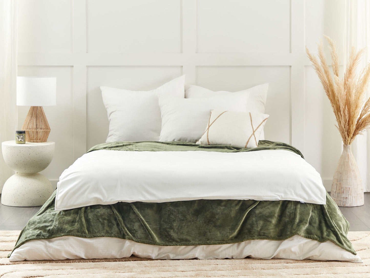 Bezug für Gewichtsdecke RHEA 100 x 150 cm Weiss