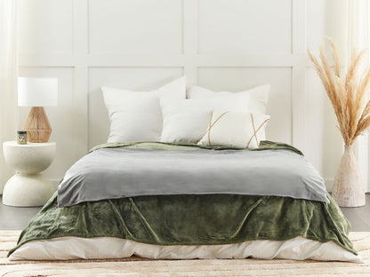 Bezug für Gewichtsdecke RHEA 100 x 150 cm Grau