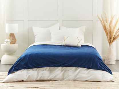 Bezug für Gewichtsdecke RHEA 135 x 200 cm Marineblau