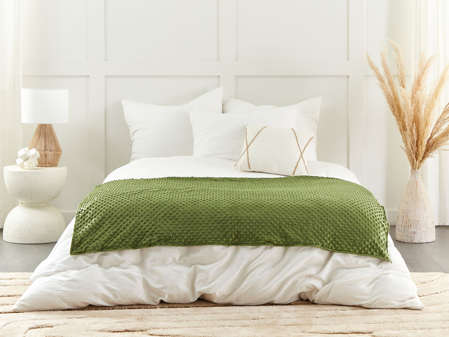 Bezug für Gewichtsdecke CALLISTO 100 x 150 cm Grün