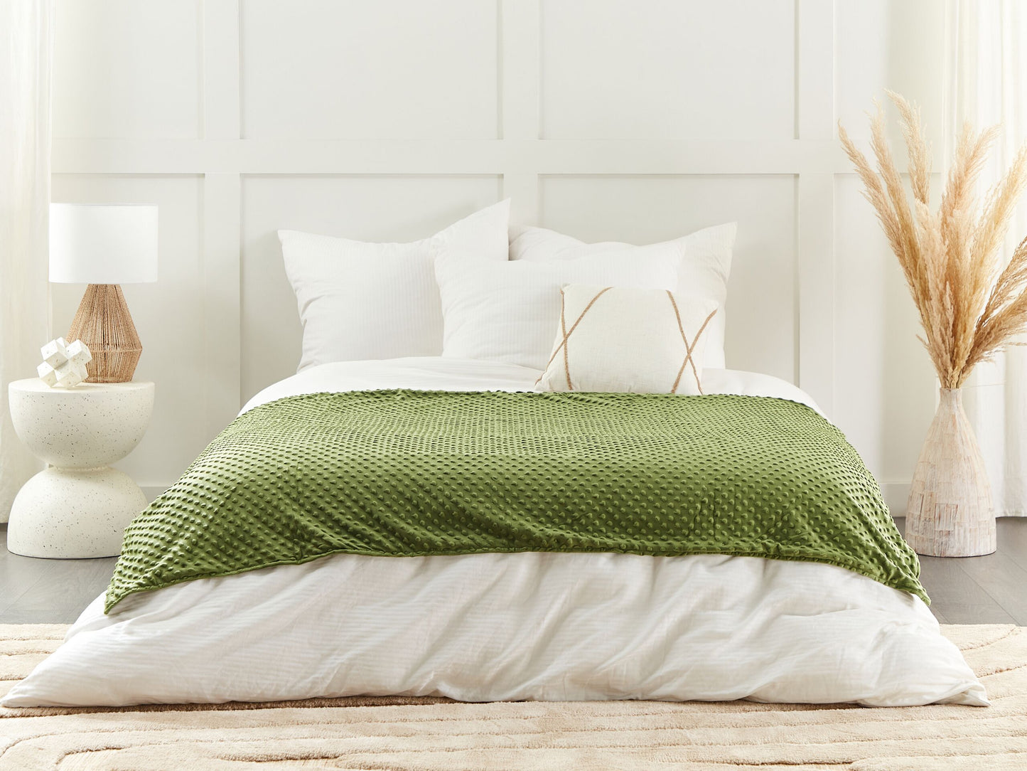 Bezug für Gewichtsdecke CALLISTO 120 x 180 cm Grün