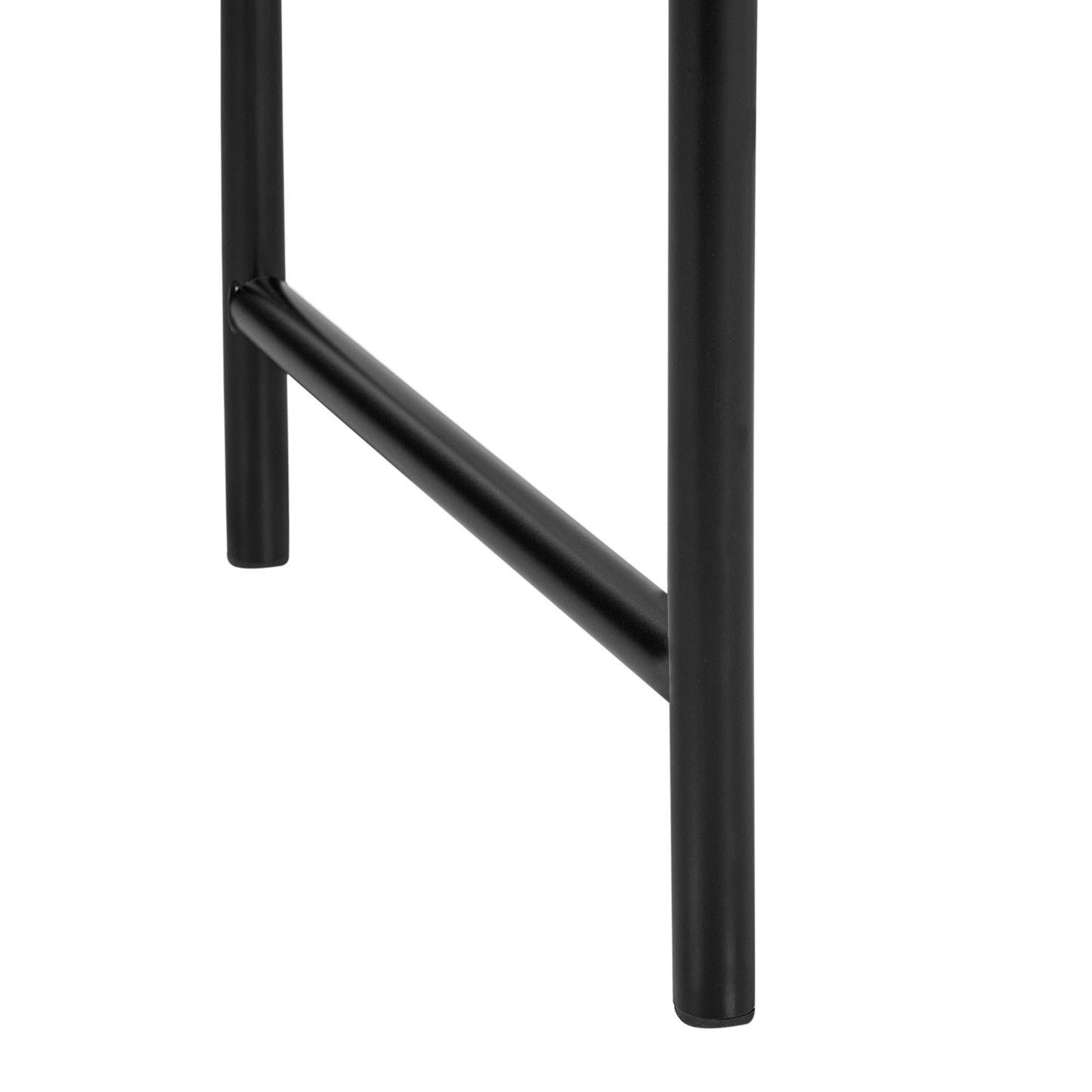 Sideboard Paulowniaholz hellbraun / schwarz 2 Türen CARNEY