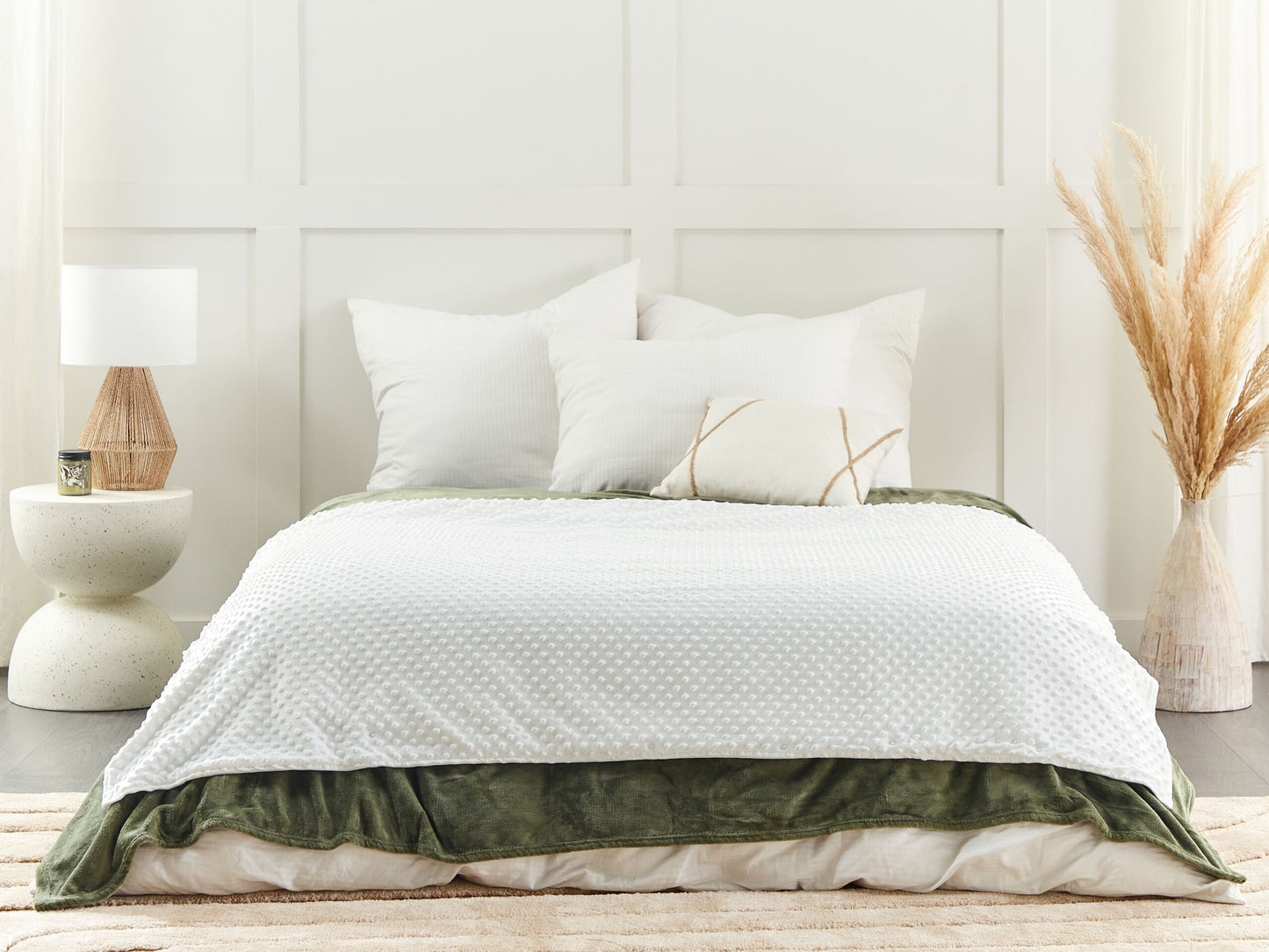 Bezug für Gewichtsdecke CALLISTO 120 x 180 cm Weiss