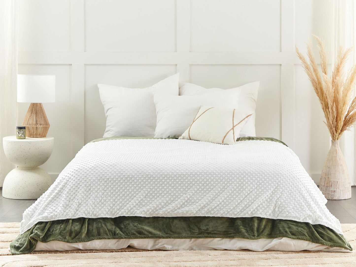 Bezug für Gewichtsdecke CALLISTO 135 x 200 cm Weiss