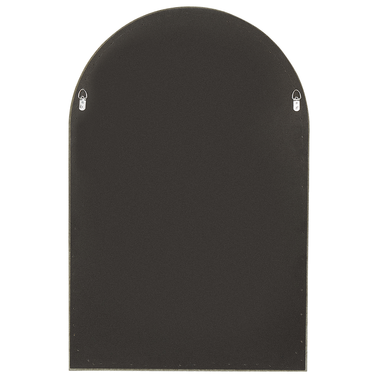 Wandspiegel HURIEL 60 cm 90 cm Samtstoff Olivgrün