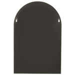 Wandspiegel HURIEL 60 cm 90 cm Samtstoff Olivgrün