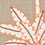 Dekokissen 2er Set MELOBESIA Baumwolle 45 x 45 cm Bunt Pflanzenmuster