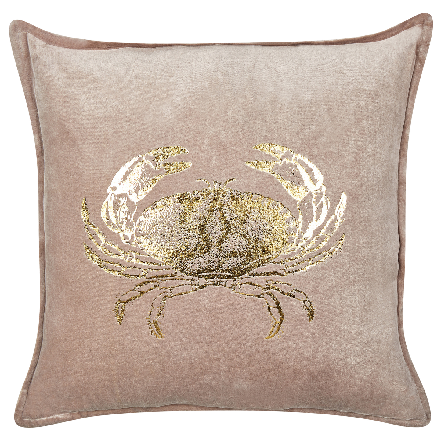 Dekokissen 2er Set BOSSIELLA Baumwolle 45 x 45 cm Taupe Tiermuster